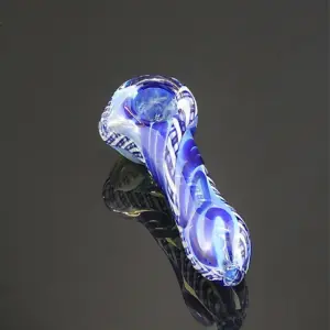 #26 CA Made Handblown Color Changing Large Glass Pipe