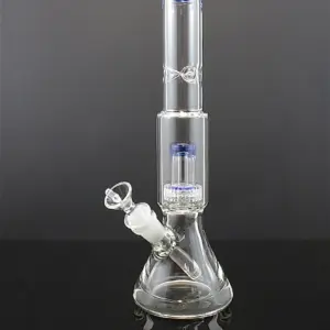 #15 Salt Shaker Glass Bong with Percolator
