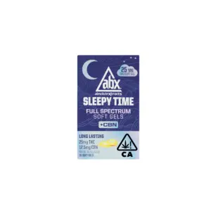 Sleepy Time Solventless + CBN Soft Gels 25mg 10pk (250mg)