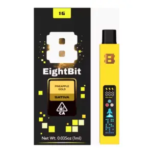 Pineapple Gold Live Rosin Infused All-In-One Vape (1g)