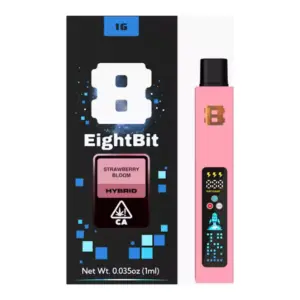 Strawberry Bloom Live Rosin Infused All-In-One Vape (1g)