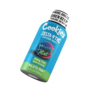 Cookies - D9 THC Infused Shot - Miami Mint (10mg)
