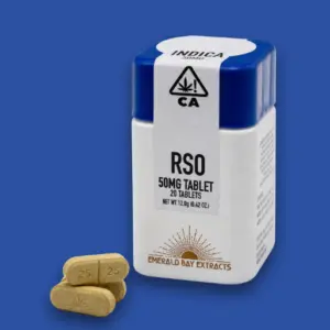 Creme Brulee 50mg : 20pk RSO Full Spectrum Tablets (1000mg)