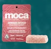 Sour Strawberry Single Gummy (100mg)