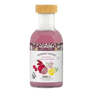 Pomberry Rose Lemonade Strain Specific- Whitethorn Rose Cannabis Beverage (100mg)
