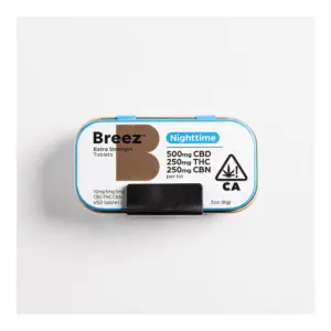 Extra Strength Tablet Nighttime (500mg CBD : 250mg THC : 250mg CBN)