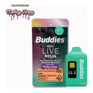 Durban Poison Live Resin All-In-One Vape PALM V2 (1g)