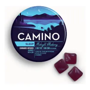 Camino Midnight Blueberry 5:1 Sleep CBN Gummies 20pk (100mg)