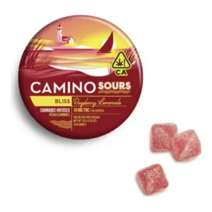 Camino Sours Raspberry Lemonade Bliss Gummies 10pk (100mg)