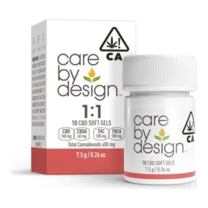 1:1 CBD Soft Gels 10mg : 10pk (100mg)