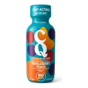 Huckleberry Peach Cannabis Infused Shot (100mg)