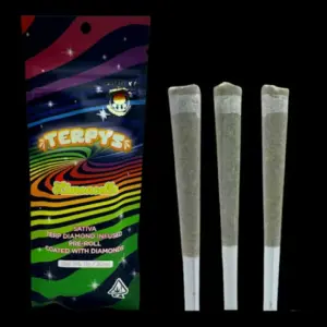 Limoncello Terpys Diamond Infused Pre-Roll 3pk (3g)