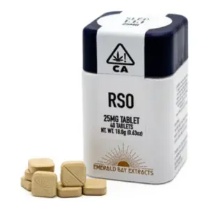 Slep 1:1:1 THC:CBD:CBN 25mg : 40pk RSO Full Spectrum Tablets (330mg)