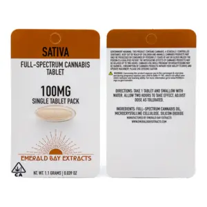 Super Lemon Haze RSO Hyrbid Single Tablet (100mg)