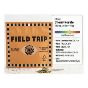 Cherry Royale Pre-Ground Sungrown Flower (3.5g)
