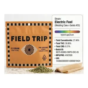 Electric Feel Pre-Ground Sungrown Flower (3.5g)