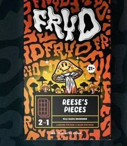 Reeses Pieces Fryd Magic Mushroom Chocolate Bar