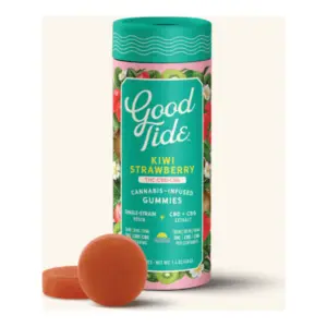 Kiwi Strawberry 1:1:1 THC:CBD:CBG Rosin Gummies (100mg)