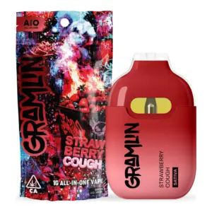 Strawberry Cough All-In-One Vape (1g)