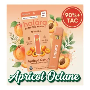 Apricot Octane All-In-One Vape (1g)