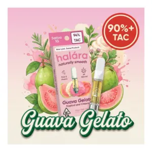 Guava Gelato High THC Cartridge (1g)