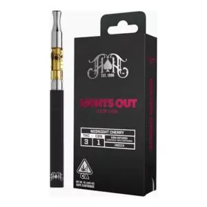 Midnight Cherry 3:1 Lights Out THC:CBN Cartridge (1g)