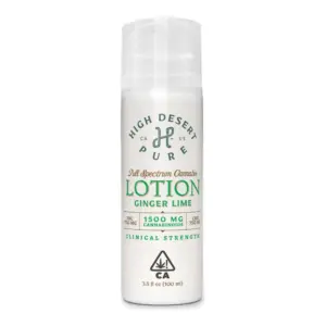 Ginger Lime Lotion 1:1 THC:CBD (800mg)