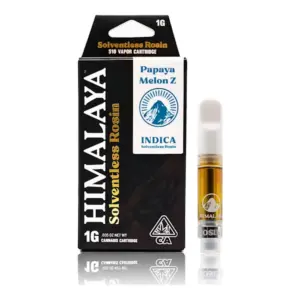 Papaya Melon Z Solventless Rosin Cartridge (1g)