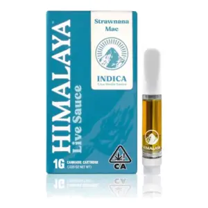 Strawnana Mac Live Resin Sauce Cartridge (1g)