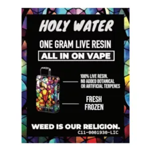 Kalua Pig Live Resin All-In-One Vape (1g)