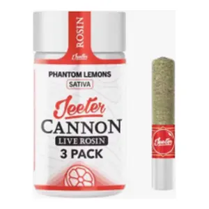 Pineapple Trainwreck Live Rosin Infused Baby Cannons 3pk (1.5g)