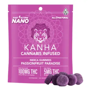 Nano Passionfruit Paradise Gummies (100mg)