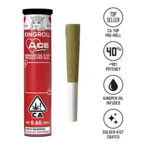 Tangelo Sunrise x Kreamsicle ACE Oil & Kief Infused Pre-Roll (0.6g)
