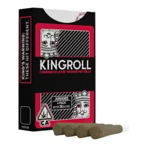 White Rhino x Cannalope Kush Oil & Kief Infused Pre-Roll 4pk (3g)