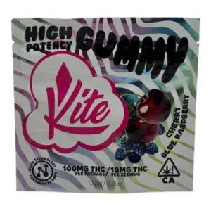 Cherry Blue Raspberry High Potency Gummy (100mg)