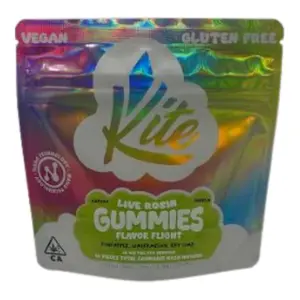 Pineapple, Watermelon & Keylime Live Rosin Flavor Flight Gummies (100mg)