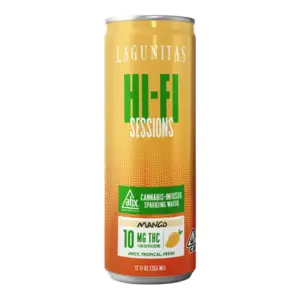 Lagunitas Hi-Fi Sessions Mango Cannabis Infused Sparkling Water (10mg)
