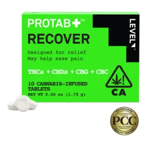Protab Recover Tablets 10mg 10pk (100mg THCv)