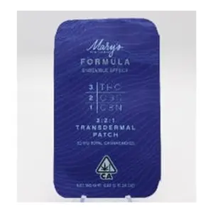 Formula 3:2:1 THC:CBD:CBN Transdermal Patch (14mg)