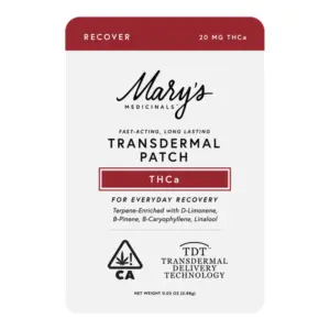THCa Transdermal Patch (20mg THCa)