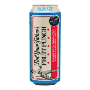 Fruit Punch 100mg THC: 20mg CBG Live Resin Soda