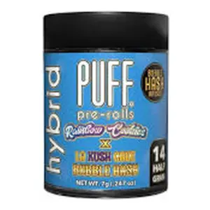 Rainbow Cookies x LA Kush Cake Bubble Hash Infused Pre-Roll 14pk (7g)