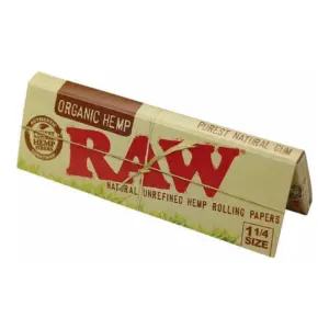 Raw Organic Hemp Rolling Papers 1.25