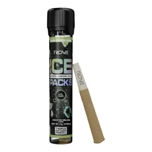 Frosted Melon Ice Pack Rosin, Diamond, Hash Infused Pre-Roll (1g)