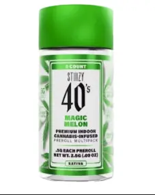 Magic Melon 40's Infused Pre-Roll 5pk (2.5g)