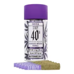Watermelon Z 40's Infused Pre-Roll 5pk (2.5g)