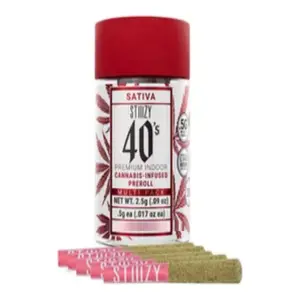 Green Crack 40's Infused Pre-Roll 5pk (2.5g)