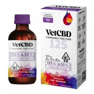 125mg CBD : 6.25mg THC Regular Strength CBD Tincture (1oz)