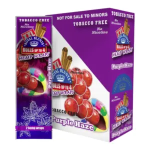 XXL Royal Blunts Purple Haze Hemp Wraps (2pk)
