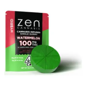 Watermelon Fast Acting Single Hybrid Gummy (100mg)